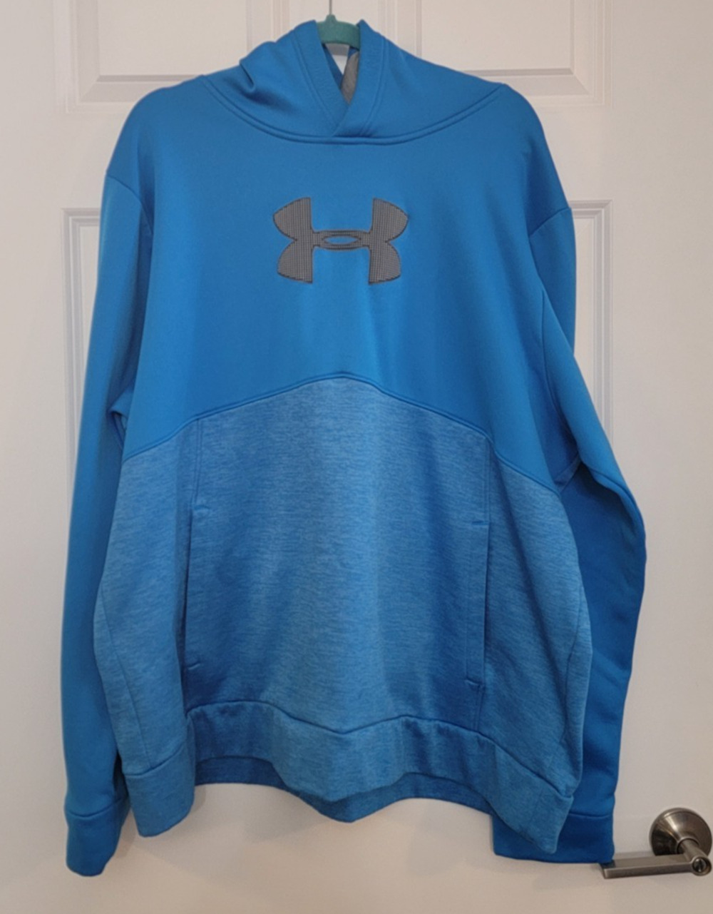 Under Armour Mens Hoodie Sweatshirt XXL Blue STORM Performance Water Resistant